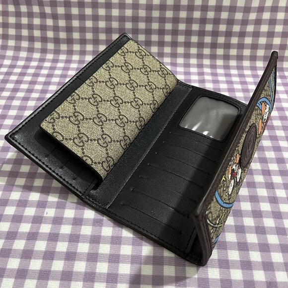 Gucci Tri-Fold Cartoon Coin Purse - Picture 6 of 9